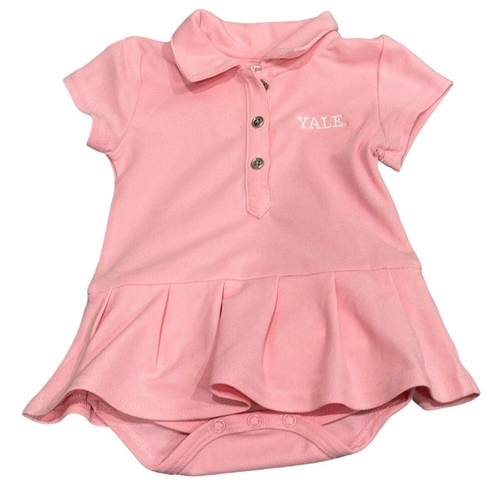 Pink Baby Girl Yale University Dress One Piece 3 months NWT
